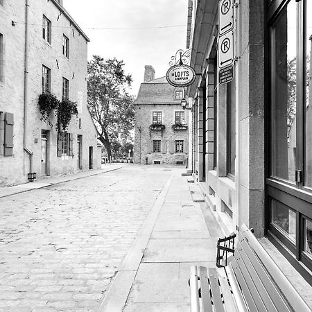 Les Lofts Champlain - Par Les Lofts Vieux-Quebec Apartman Kültér fotó
